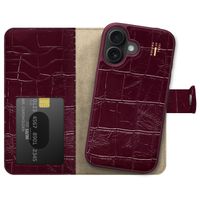 iDeal of Sweden Magnet Wallet+ Klapphülle Apple iPhone 16 - Fine Wine