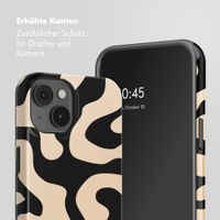 Selencia Vivid Rückabdeckung mit MagSafe Apple iPhone 14 - Art Wave Black