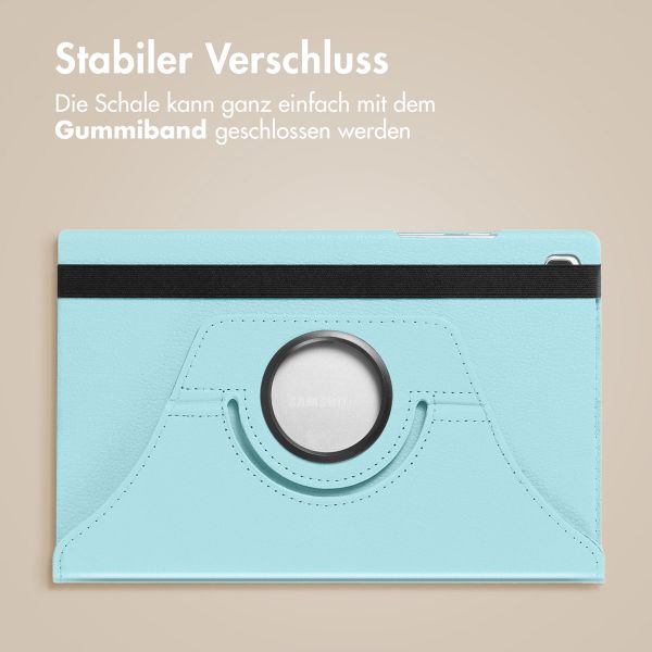 imoshion 360° drehbare Klapphülle Galaxy Tab S6 Lite / Tab S6 Lite (2022) / Tab S6 Lite (2024) - Hellblau