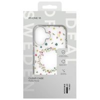 iDeal of Sweden Clear Case für das iPhone 16 - Petite Floral