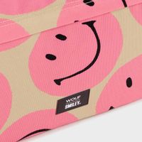 Wouf Smiley Laptop Hülle 13-14 Zoll - Laptop Sleeve - Rosa