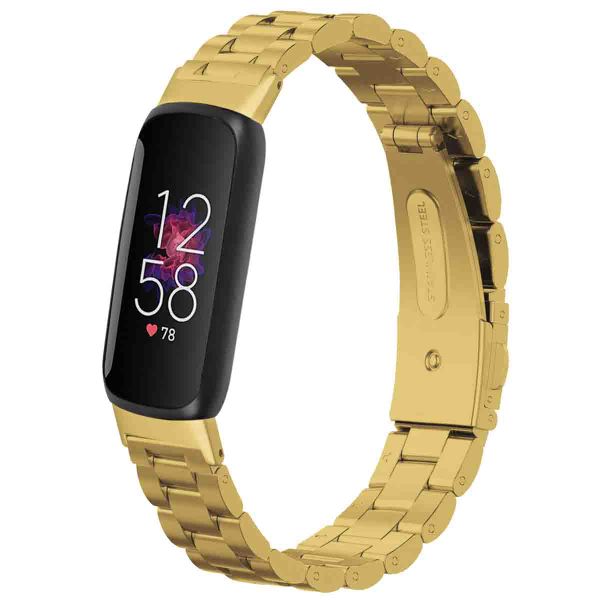 imoshion Edelstahlarmband für das Fitbit Luxe - Gold