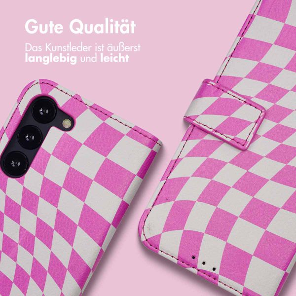 imoshion ﻿Design Klapphülle für das Samsung Galaxy S23 - Retro Pink