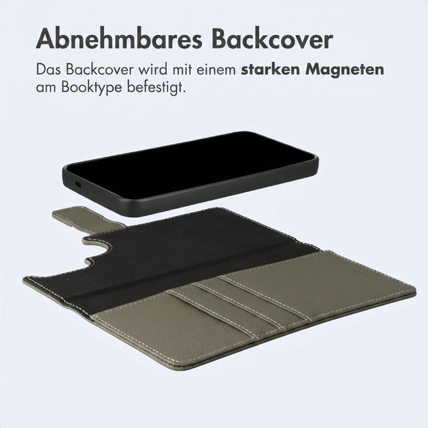 imoshion Herausnehmbare 2-in-1 Luxus-Bookcase Samsung Galaxy S26 Ultra - Grün