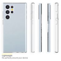 Accezz Clear TPU Backcover Samsung Galaxy S22 Ultra - Transparent