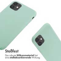 imoshion SilikonHülle mit Band Apple iPhone 11 - Mintgrün