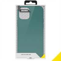 Accezz Liquid Silikoncase Apple iPhone 12 Mini - Dunkelgrün