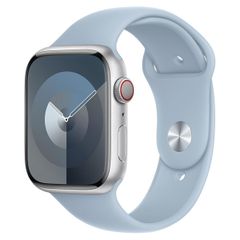 Apple Sport Armband für das  Apple Watch Series 1 t/m 9 / SE (38/40/41 mm) | Series 10 / 11 (42 mm) - Größe S/M - Light Blue