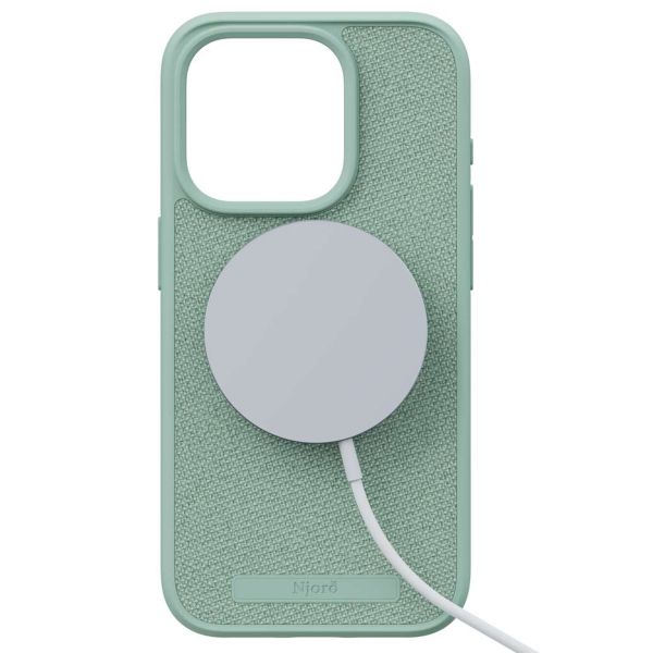 Njorð Collections Fabric MagSafe Case für das iPhone 15 Pro - Turquoise