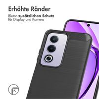 imoshion Brushed Back Cover für das Oppo A80 5G - Schwarz