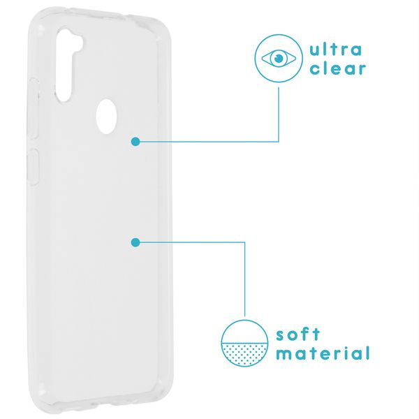 imoshion Gel Case für das Samsung Galaxy M11 / A11 - Transparent