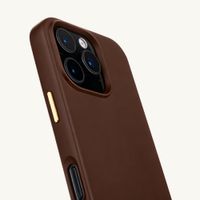 Selencia Rivièra Backcover mit MagSafe mit abnehmbaren Haken Apple iPhone 16 Pro Max - Choco Brown