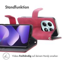 imoshion Klapphülle mit Kordel Xiaomi Redmi Note 15 (5G) - Rot