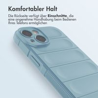 imoshion EasyGrip Back Cover für das iPhone 14 - Hellblau