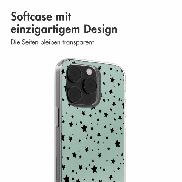 imoshion Design Hülle iPhone 14 - Stars Mint