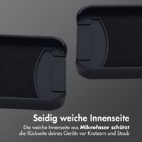 imoshion Color Backcover mit abnehmbarem Handykette und MagSafe Apple iPhone 13 Pro - Schwarz