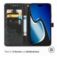 imoshion Mandala Klapphülle Apple iPhone 15 - Schwarz