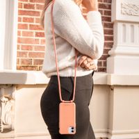 imoshion Color Backcover mit abtrennbarem Band Apple iPhone 11 - Peach