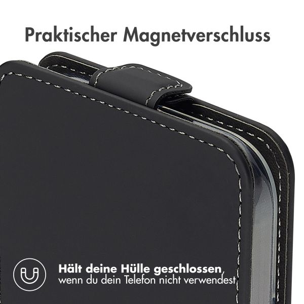 Accezz Flip Case Apple iPhone 16 Pro - Schwarz