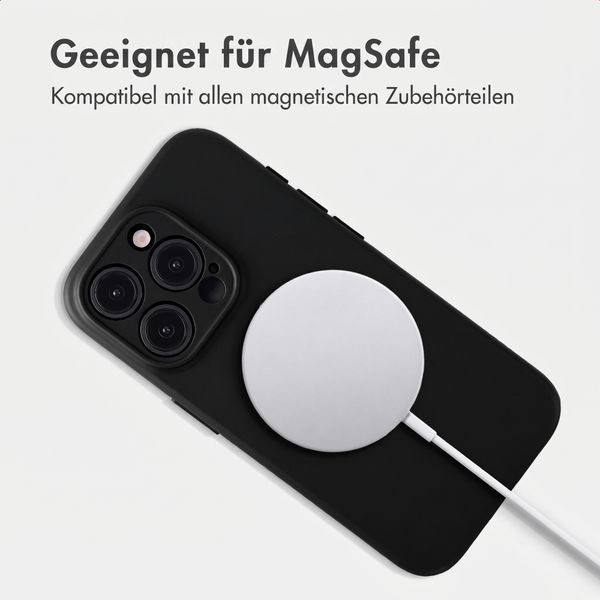 Accezz Grip Backcover mit MagSafe Apple iPhone 15 Pro - Schwarz