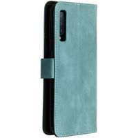 imoshion Luxuriöse Klapphülle Samsung Galaxy A7 (2018) - Hellblau