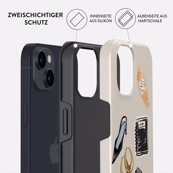 Burga Tough Back Cover MagSafe Apple iPhone 14 - Boss Babe