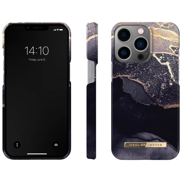 iDeal of Sweden Fashion Back Case für das iPhone 13 Pro - Golden Twilight Marble