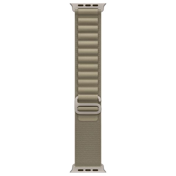 Apple Alpine Loop Band für die Apple Watch Series 1 bis 10 / SE / Ultra (2) (44/45/46/49 mm) - Größe M - Olive