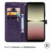 imoshion Mandala Klapphülle für das Sony Xperia 10 V - Violett