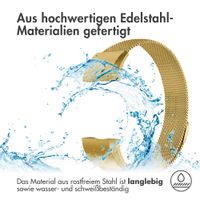 imoshion Mailändische Magnetarmband für das Fitbit Charge 2 - Größe S - Gold