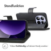 imoshion Luxuriöse Klapphülle Xiaomi Redmi Note 15 Pro (5G) - Schwarz