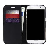 Accezz Wallet TPU Klapphülle Samsung Galaxy S7 - Schwarz