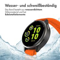 imoshion QuickFit® Silikonarmband - 22 mm Garmin Watch Anschluss - Orange