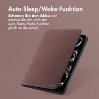 Accezz Classic Klapphülle Apple iPad Pro 13 (2025) M5 / (2024) M4 - Braun