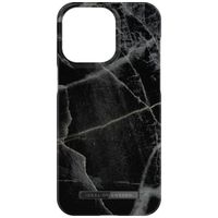 iDeal of Sweden Fashion Back Case für das iPhone 15 Pro Max - Black Thunder Marble