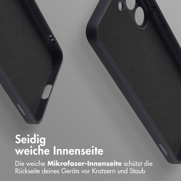 imoshion Color Back Cover mit MagSafe für das Samsung Galaxy S25 Plus - Schwarz