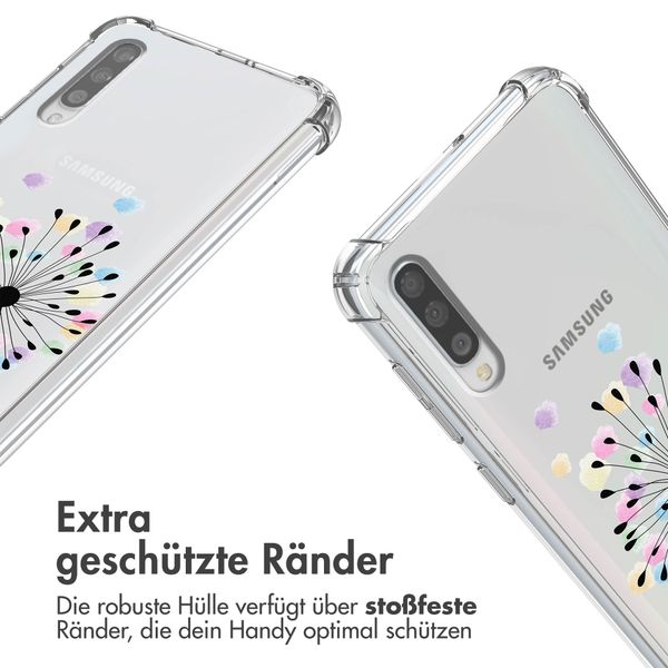 imoshion Design Hülle mit Band für das Samsung Galaxy A50 - Sandstone Dandelion