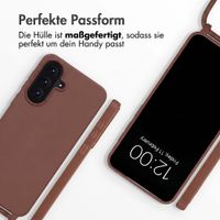imoshion SilikonHülle mit Band Samsung Galaxy A56 - Braun