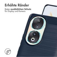 imoshion Brushed Back Cover Honor 90 - Schwarz
