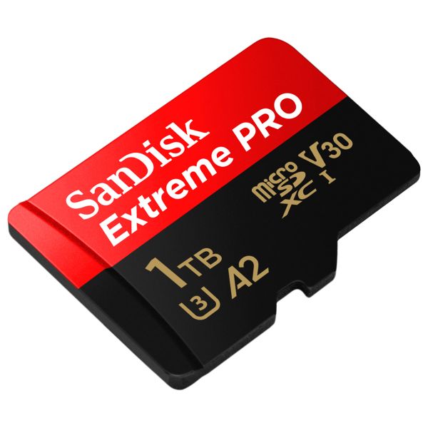 SanDisk microSD Extreme PRO - 1TB - Inklusive SD-Adapter und RescuePro Deluxe - UHS-I/U3/Full HD/4K UHD