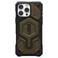 UAG Monarch Pro Backcover Apple iPhone 16 Pro Max - Kevlar Element Green