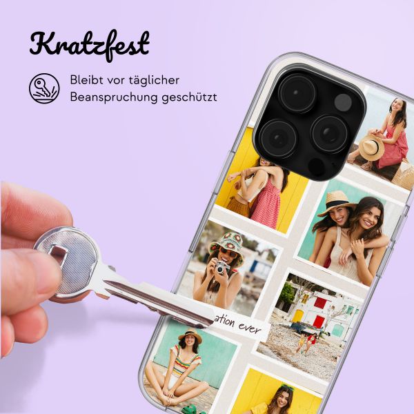 Personalisierte Hülle mit Filmrolle N°3 Apple iPhone 16 Pro Max - Transparent