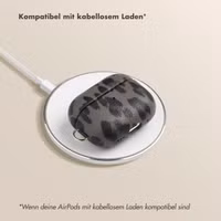Selencia Sabi Case Apple AirPods Pro / Pro 2 - Leopardenmuster - Midnight Black