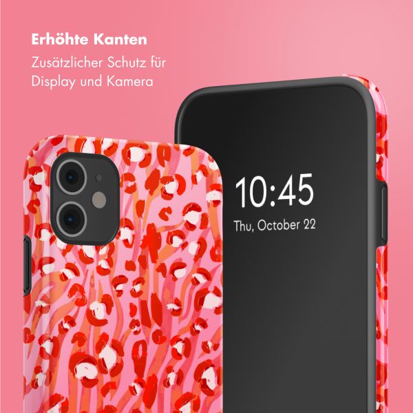 Selencia Vivid Tough Back Cover für das iPhone 11 - Wild Spots Lipstick