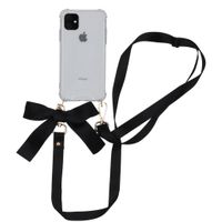 imoshion Backcover mit Band - Satin Schwarz für das iPhone 11
