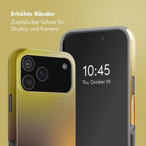 Selencia Vivid Rückabdeckung mit MagSafe Apple iPhone 18 Pro / 17 Pro - Gradient Olive Dust