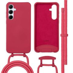 imoshion Color Backcover mit abtrennbarem Band Samsung Galaxy A55 - Raspberry