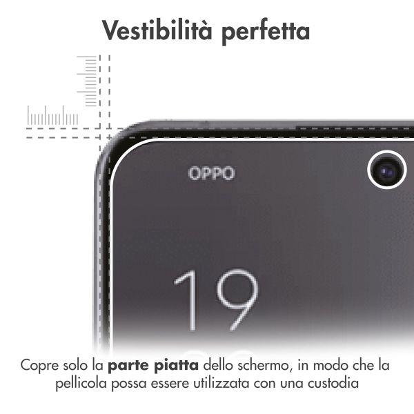 imoshion Displayschutz Folie 3-Pack Oppo Reno 8 Pro 5G