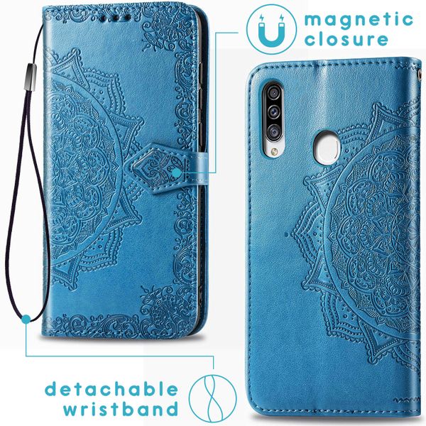 imoshion Mandala Klapphülle Samsung Galaxy A20s - Türkis