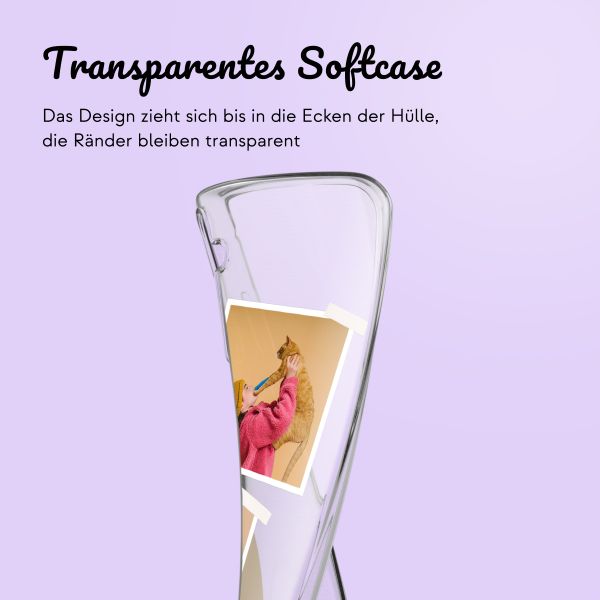 Personalisierte Hülle mit Filmrolle N°2 Samsung Galaxy A52(s) (5G/4G)- Transparent